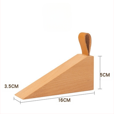 Stopper πόρτας Α-888 – Ξύλινος, τοποθέτηση στο δάπεδο, μοντέρνο μινιμαλιστικό στυλ, χειροκίνητος έλεγχος