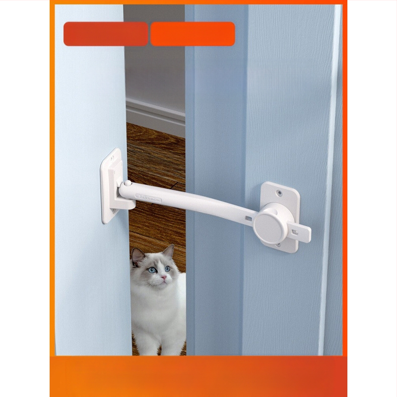 Котешка врата за достъп — лесен вход и изход, регулируема, без пробиване, предпазва кучета от навлизане