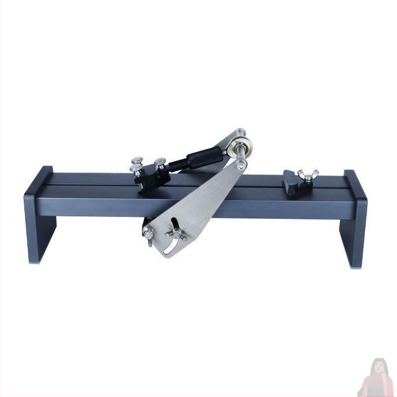 Diamentinis peilių šlifuoklio laikiklis su akmens laikikliu ir kampo lokalizatoriumi