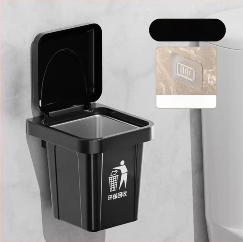 Sieninis šiukšlių dėžė su pelenine, nerūdijančio plieno + ABS, dulkėms atsparus, su dangčiu, modelis 152s41fsfkpsldpada