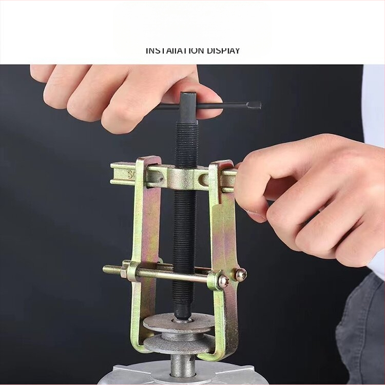 Dviejų žandikaulių traukiklis guoliams, kompaktiškas daugiafunkcinis išardymo įrankis nerūdijančio plieno guoliams, 36V