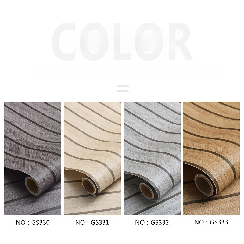 Savarankiškai klijuojamos tapetai – grotelės lino raštas, retro medžio faktūra, stora PVC, atsparios vandeniui, atsparios drėgmei, atsparios aliejui