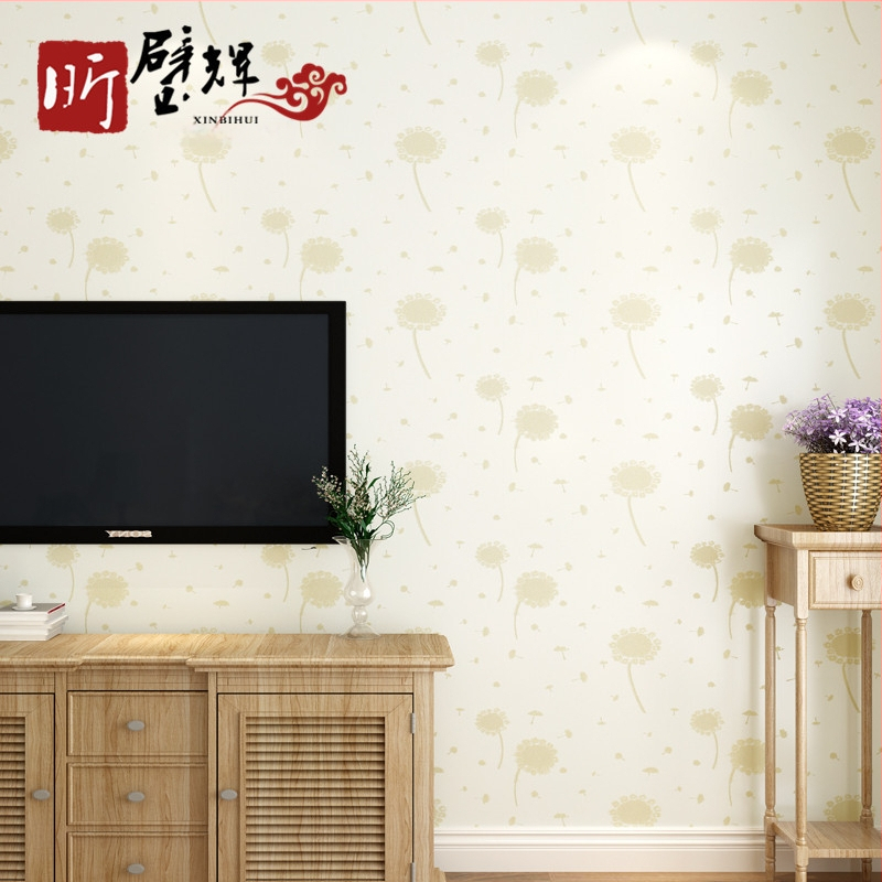 Sienos audinys | Non-woven Jacquard audinys; Dandelion modelis, pastoralinis stilius, šiuolaikinis paprastumas; Jacquard paviršius