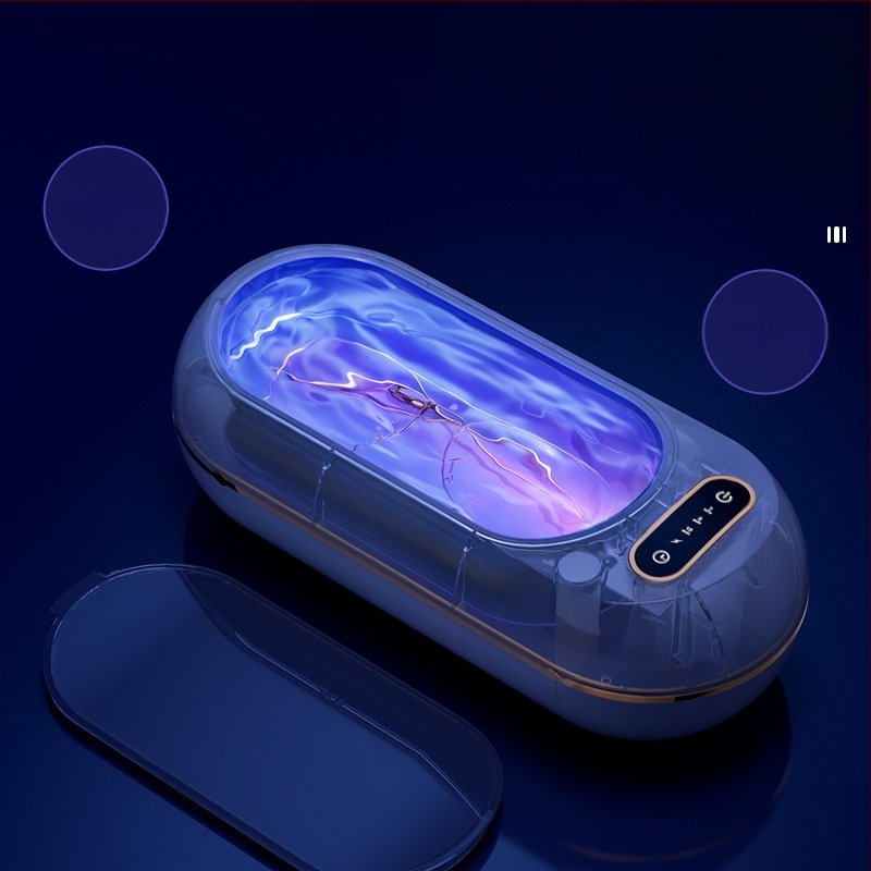 Ultraskaņas brillēm tīrīšanas iekārta, USB barošana, 3,7V, 10W, ietilpība 301–500 ml