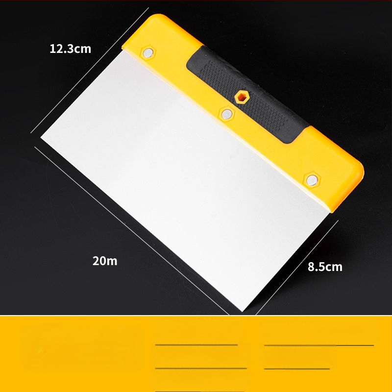 Шпатула за шпакловане – марка Jinglihua, модел Putty scraper, код на продукта Scraper-001, приложение: мултифункционално битово почистване, произход: Хенан, Китай