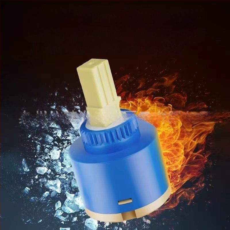 YLF-012 Keramički jedra miješajući ventil za vruću/hladnu vodu – za kuhinju i umivaonik, max. 99°C, 180° okretaj