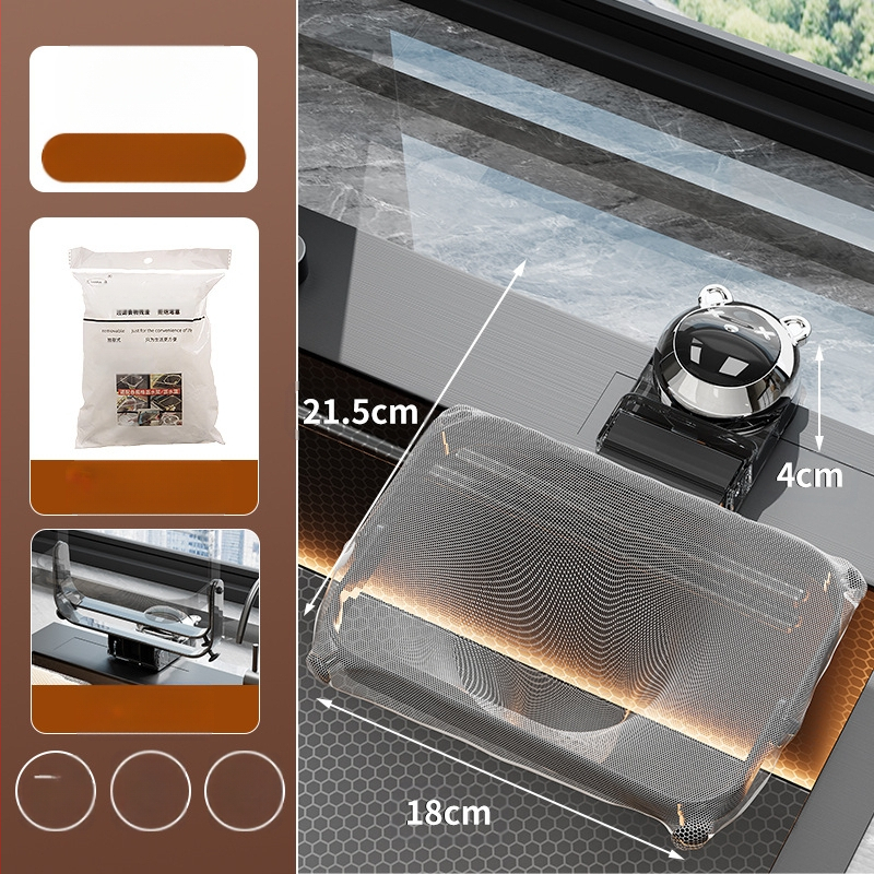 Филтър за кухненска мивка - пластмасов, модерен минималистичен стил, антиблокираща дренажна мрежа, пускане през 2024 г., произход Zhejiang