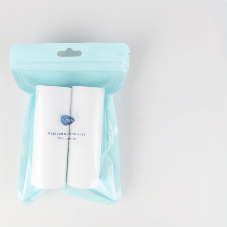 Vandens valymo filtro elemento su PP medvilne, išankstinis filtras, trijų branduolių korpusas