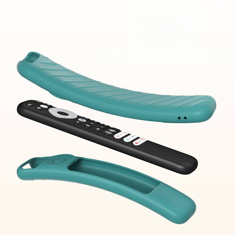 Κάλυμμα σιλικόνης για το τηλεχειριστήριο TCL RC902 – αντιολισθητικό υφασμάτινο σχέδιο, αδιάβροχο, OEM επεξεργασία