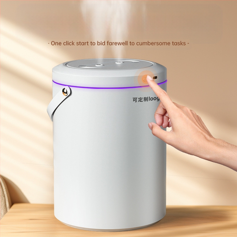 Aromaterapinis drėkintuvas, 2 rūko išėjimai, talpa 2.6-4.0 L, USB maitinimas, tinkamas patalpoms iki 10 m²