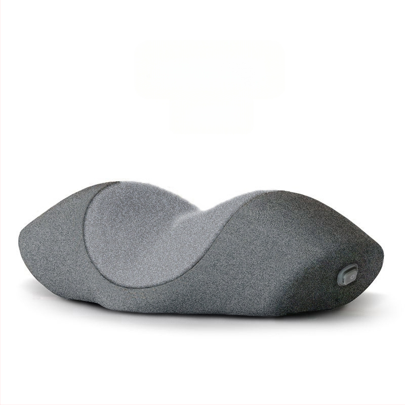 Perne de masaj cervicală cu vibrare și compresie caldă – 2 capete, reîncărcabilă, cu temporizator, pentru gât, spate, talie și picioare