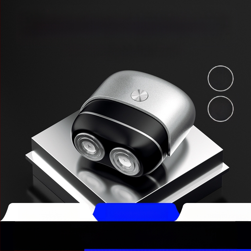 Ηλεκτρική ξυριστική μηχανή IPX7 για ολόκληρο σώμα, αδιάβροχη, περιστροφική κεφαλή με δύο λεπίδες, ενσωματωμένη μπαταρία 1200–2000 mAh, αυτονομία 60 λεπτών, επαναφορτιζόμενη