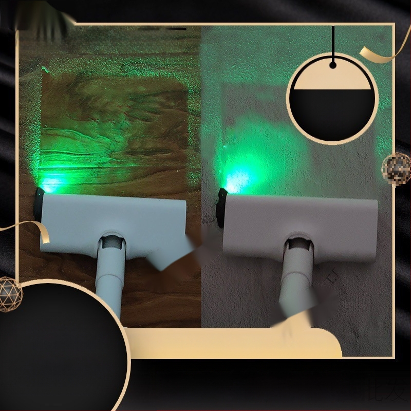 Lefu bezvadu putekļu indikatorlampas adapters putekļsūcējam – universāls piederums Dyson un Xiaomi ar lāzera gaismu