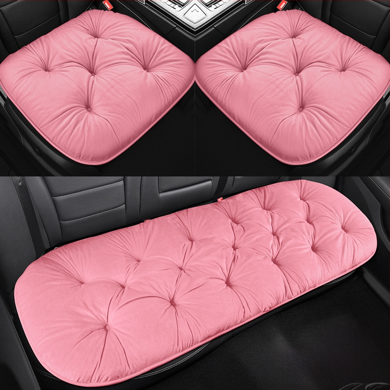 Žieminė automobilių sėdynės pagalvėlė, pūkus pliušas, tvirtesnis nugaros atlošas, universalus penkioms sėdimoms vietoms (Medžiaga: Pliušas; Kilmė: Rooftop; Pritaikymas: Taip; Logotipas: Ne; Prekė: Kita)