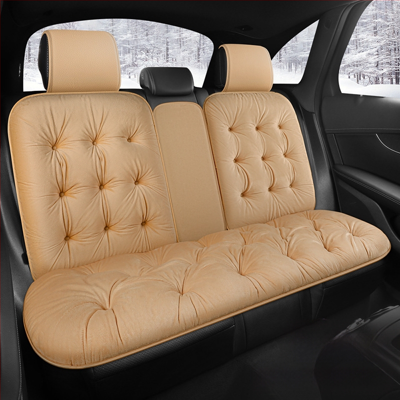 Žieminė automobilių sėdynės pagalvėlė, pūkus pliušas, tvirtesnis nugaros atlošas, universalus penkioms sėdimoms vietoms (Medžiaga: Pliušas; Kilmė: Rooftop; Pritaikymas: Taip; Logotipas: Ne; Prekė: Kita)