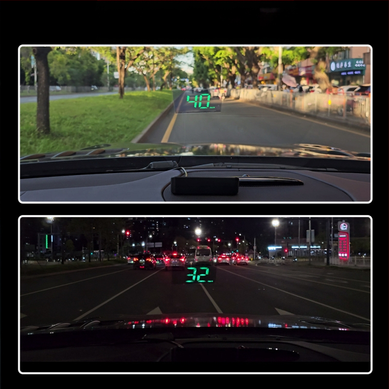 Automašīnas LCD displejs M2, Weiying Intelligence, HUD GPS, Heads-Up displejs, HD