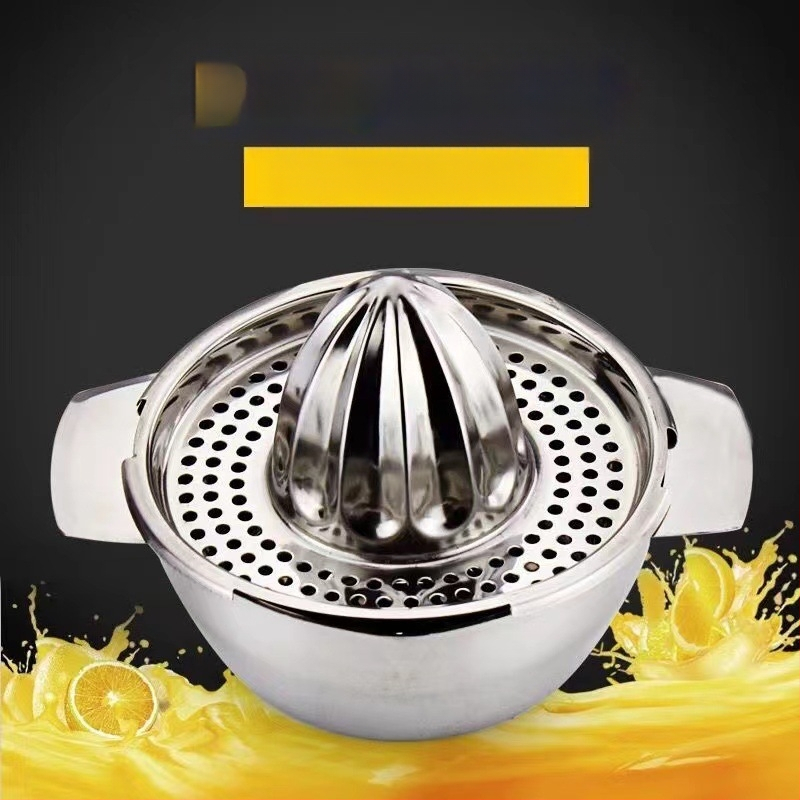 Rankinė sulčiaspaudė iš nerūdijančio plieno, daugiafunkcinė, su spaudintu logotipu, prekinis ženklas Refining