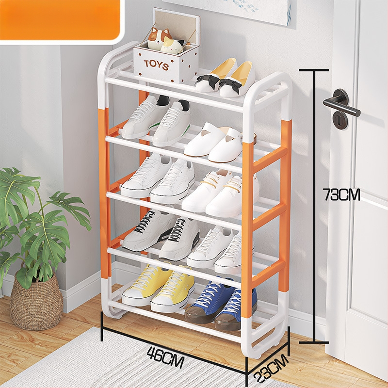 Regal za cipele u I-oblika, 5 slojeva, DIY montaža, materijal: plastika i željezo, moderni minimalistički stil, marka Yale