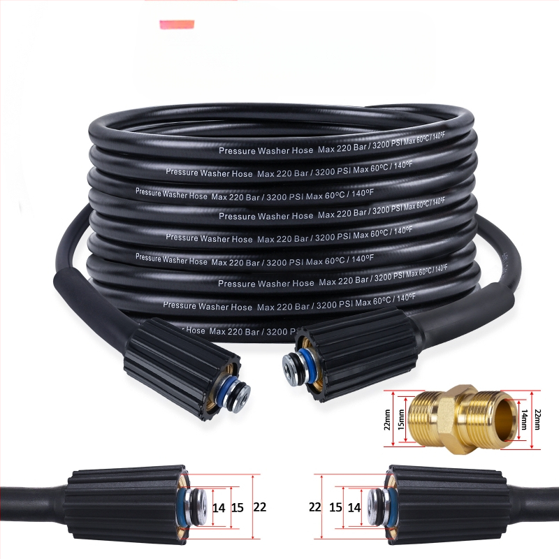 Augsta spiediena ūdens caurules komplekts tīrīšanas iekārtām — PH0622-5M22C, tīrīšanas iekārtu piederumi, Xiong Wei