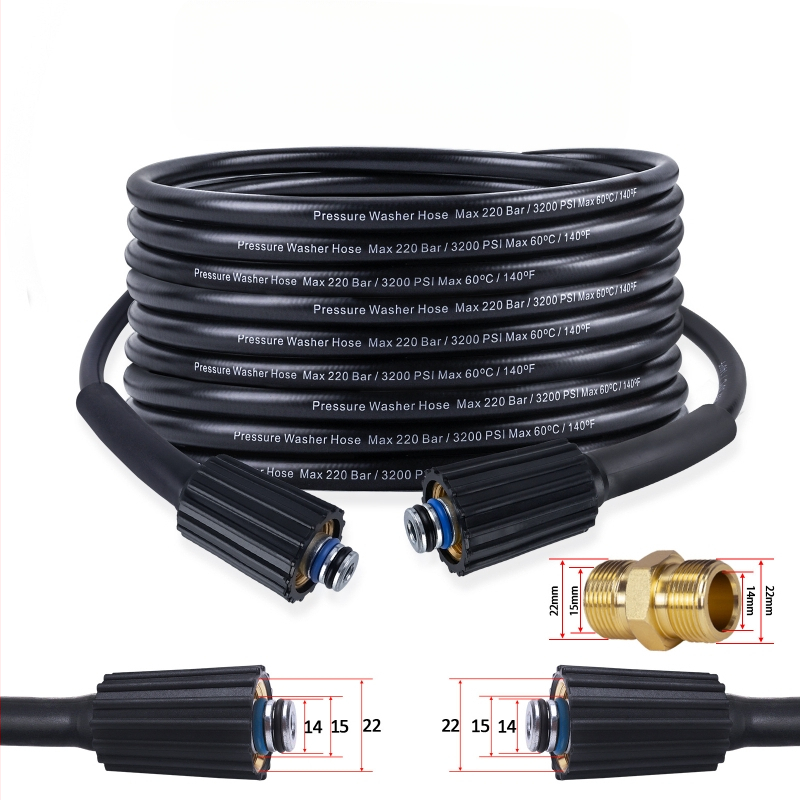 Augsta spiediena ūdens caurules komplekts tīrīšanas iekārtām — PH0622-5M22C, tīrīšanas iekārtu piederumi, Xiong Wei