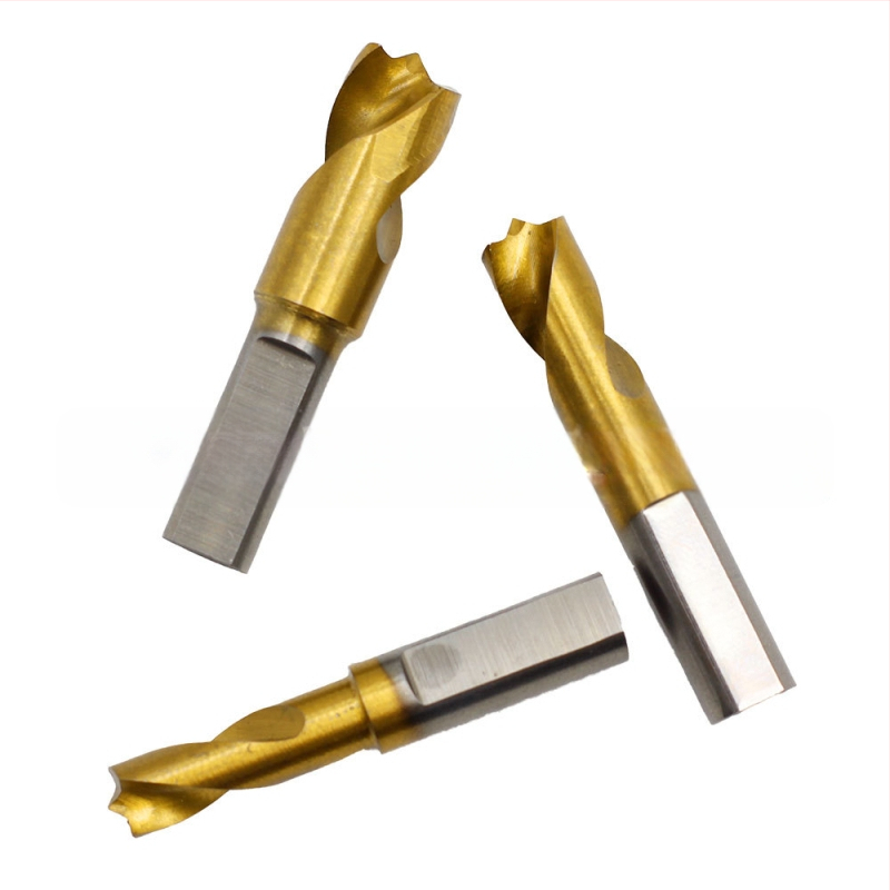 Liberty Дриль бит за точково заваряване с титаново покритие върху високоскоростна стомана, с прав штифт, съдържа кобалт – за премахване на заваръчни точки по автомобилна ламарина