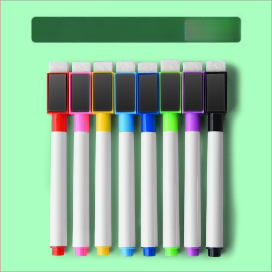 Go Grass LC002S Διαγραμμένος μαρκαδόρος για πίνακα – με βάση το νερό, σετ 10 τεμαχίων, πλαστικό περίβλημα, σε κουτί