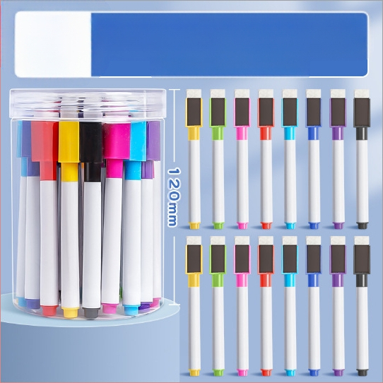 Go Grass LC002S Διαγραμμένος μαρκαδόρος για πίνακα – με βάση το νερό, σετ 10 τεμαχίων, πλαστικό περίβλημα, σε κουτί