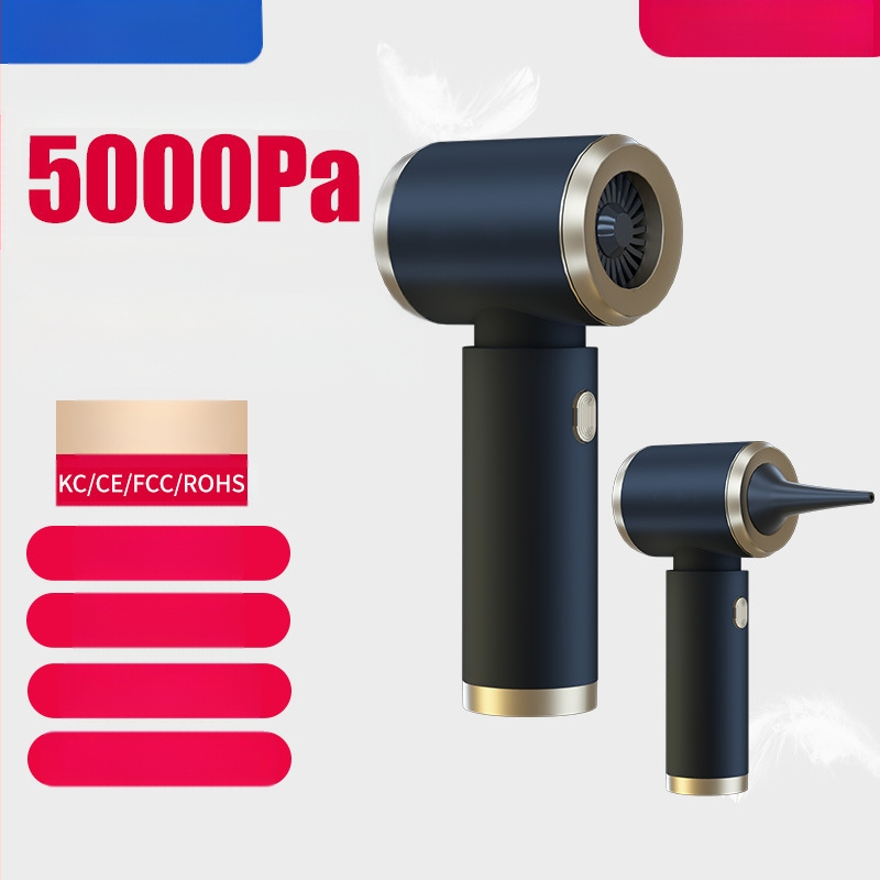 Rokas bezvadu auto putekļu sūcējs ar pūšanas un sūcēšanas funkciju, 120W, ≤36V, iebūvēta baterija 3000–4000 mAh, trokšņa līmenis 46–70 dB