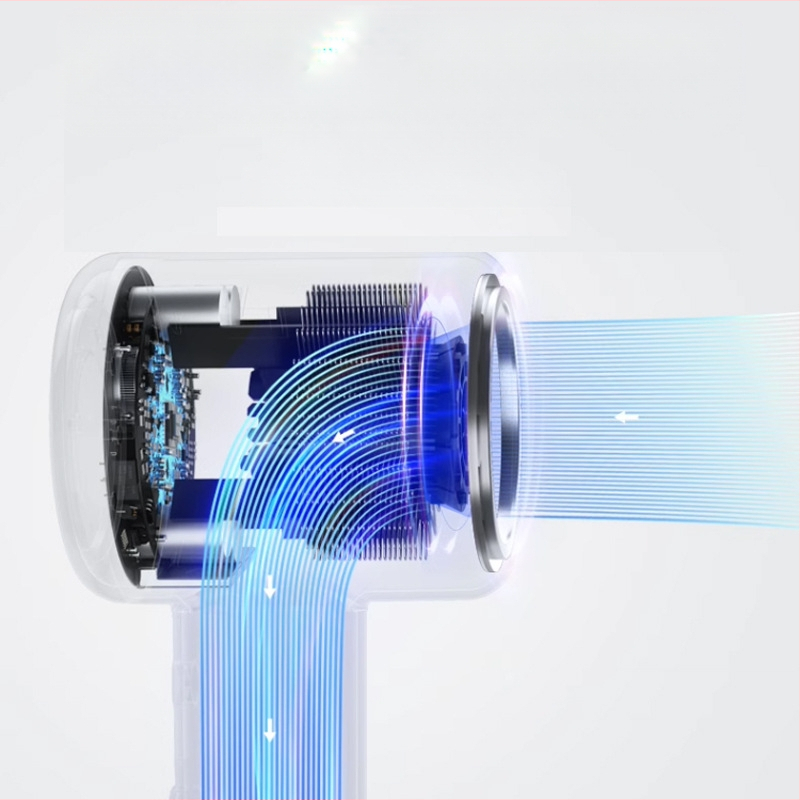 Matu fēns ar bezčetkains motoru, 1300 W, negatīvie joni, auksts/karsts gaiss, pārkaršanas aizsardzība