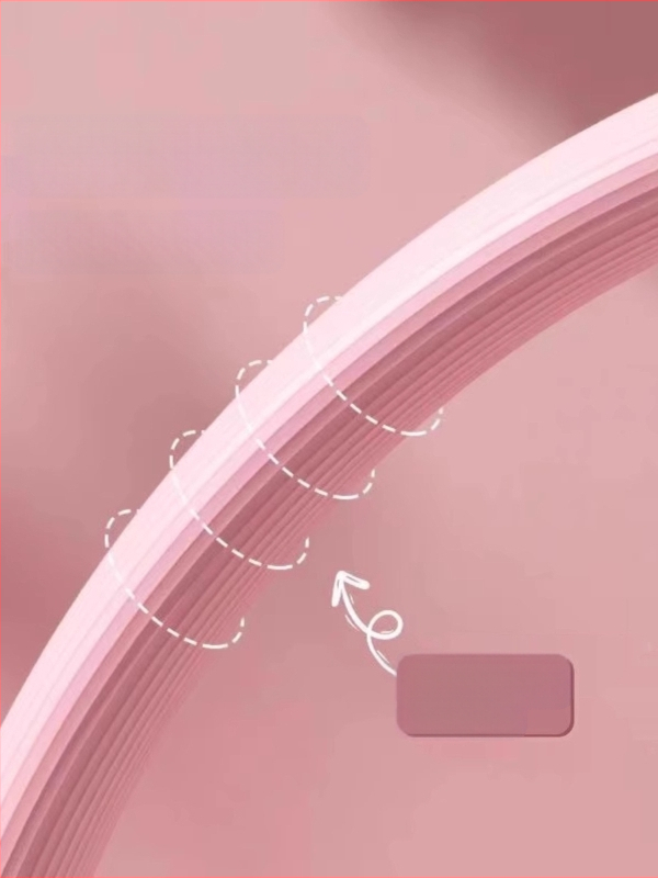 Pilates žiedas – TPE medžiaga – Flame prekės ženklas – kojų pasipriešinimo pratimai – nugaros raumenų treniruotė