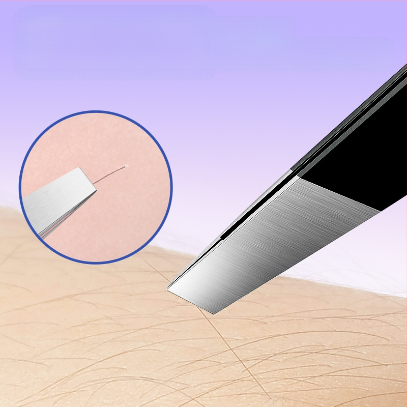 Antakių žnyplės iš nerūdijančiojo plieno — kompaktiškas įrankis, sveria 13,5 g