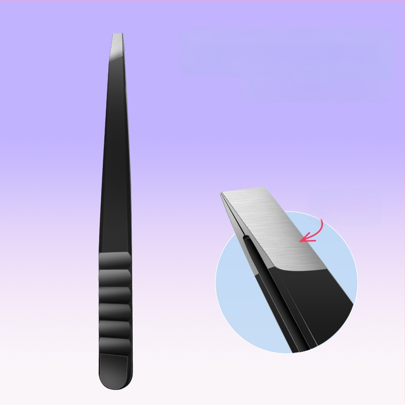 Antakių žnyplės iš nerūdijančiojo plieno — kompaktiškas įrankis, sveria 13,5 g