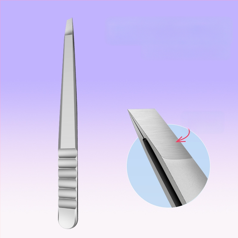 Antakių žnyplės iš nerūdijančiojo plieno — kompaktiškas įrankis, sveria 13,5 g