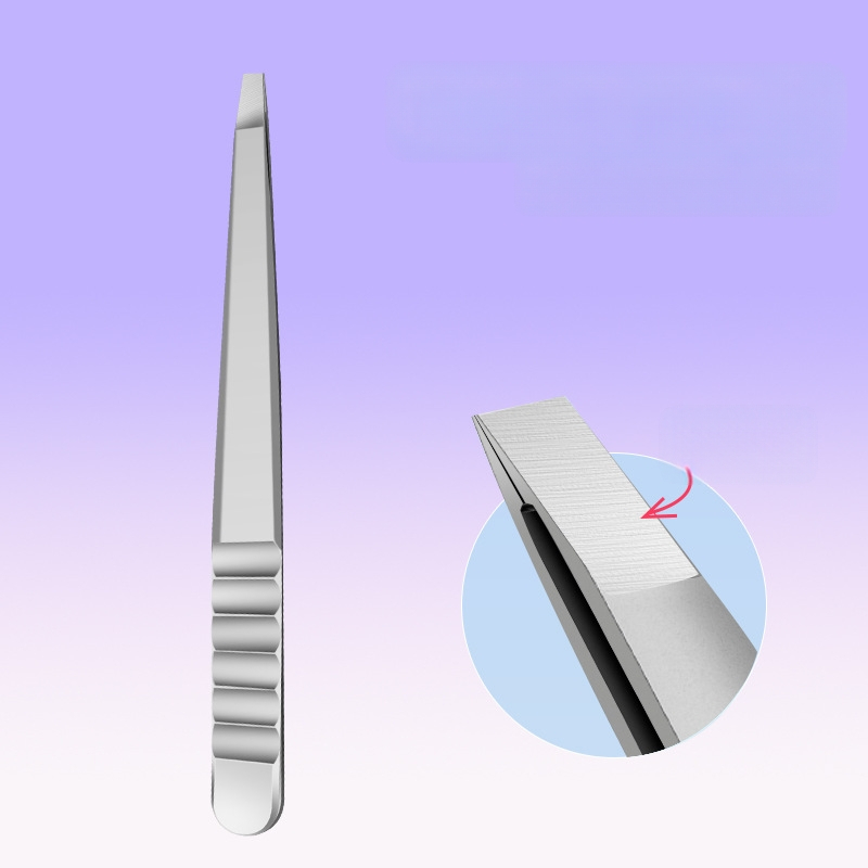 Antakių žnyplės iš nerūdijančiojo plieno — kompaktiškas įrankis, sveria 13,5 g