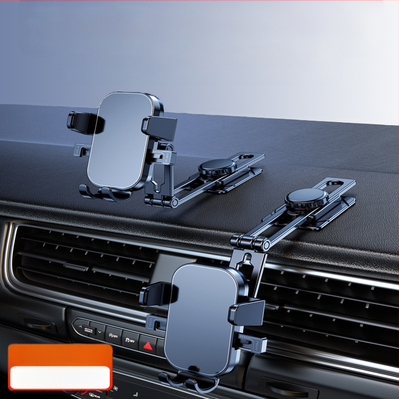 Δοχείο στήριξης πλοήγησης κινητού αυτοκινήτου από κράμα αλουμινίου, καθολική εγκατάσταση με κόλλα, για κεντρική κονσόλα