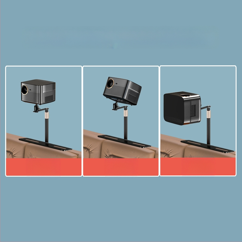 Проекторна скоба за настолен, нощен и диван монтаж – универсална метална конструкция с прикрит шев, въглеродна стомана