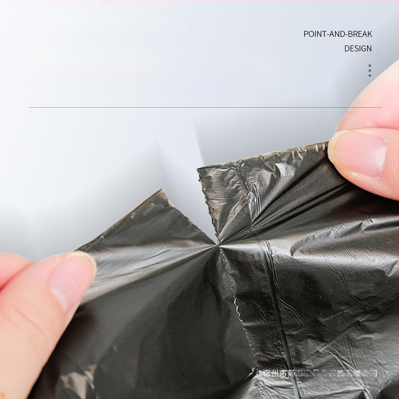 Namų naudojimui skirti storūs PE šiukšlių maišai – nebiodegraduojantys, daugkartiniai