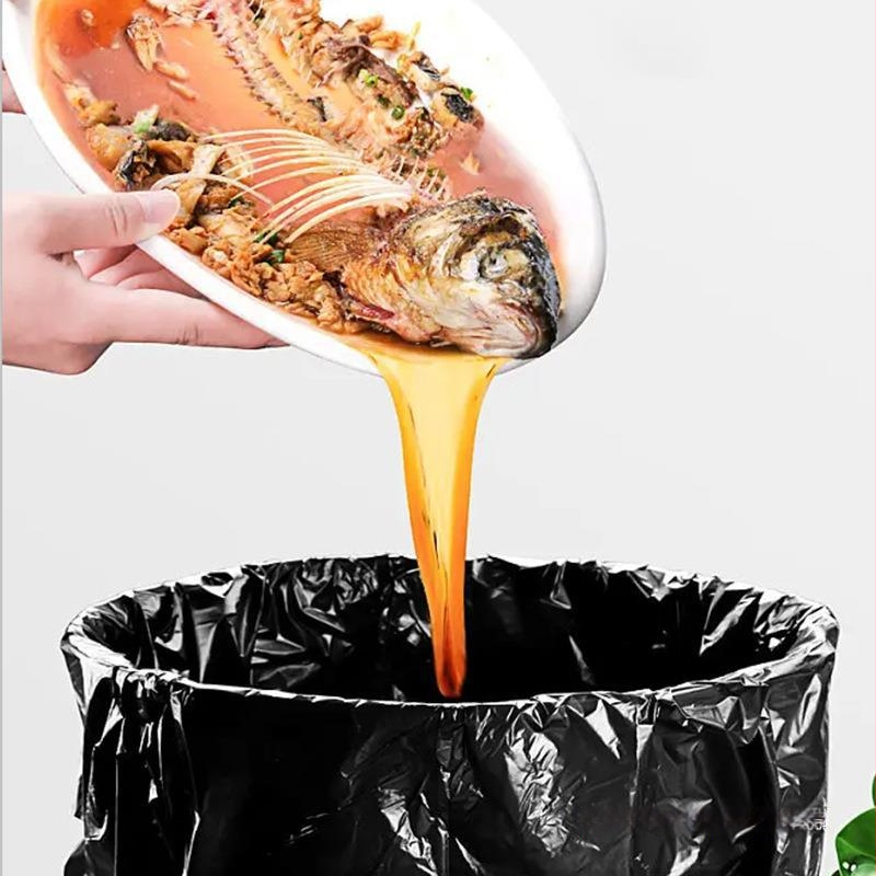 Namų naudojimui skirti storūs PE šiukšlių maišai – nebiodegraduojantys, daugkartiniai