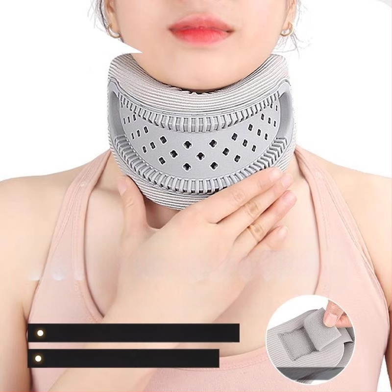 Дишаща шийна яка от силикон и мемори пяна за поддържане на шията, модел Diamond scarf, 120 g, за шия, 1-месечна гаранция