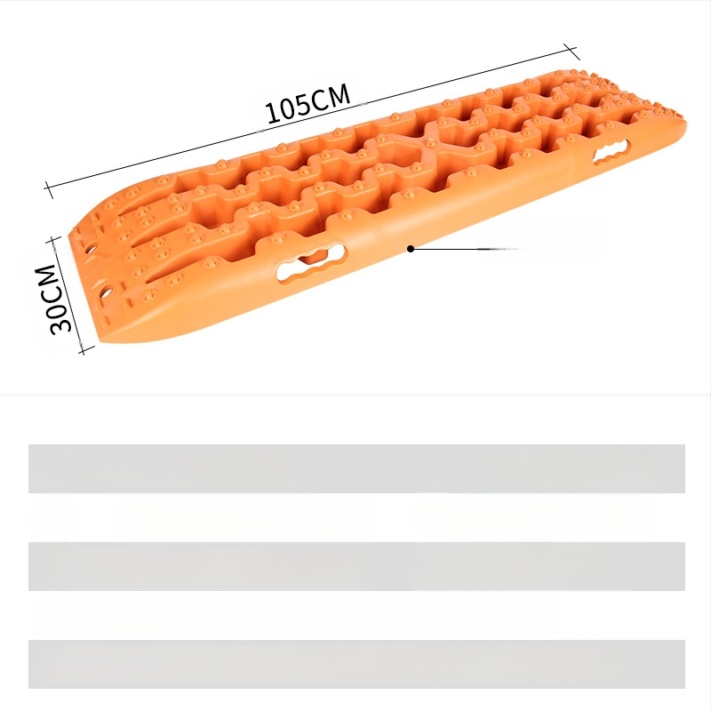Qize Πλατφόρμα Ανάσυρσης Αυτοκινήτου και Αντιολισθητικές Διαδρομές Πρόσφυσης για Εκτός Δρόμου — Λάσπη, Άμμος, Χιόνι, Αυτοβοήθεια