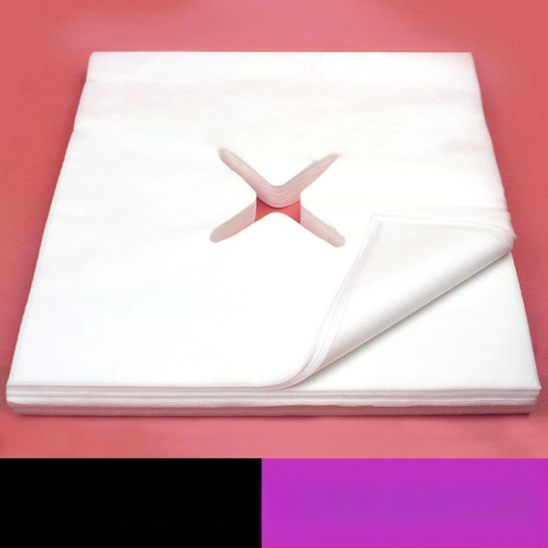 Vienkartinis sterilus nepluošto poliesterio rankšluostis masažo lovai, 150D siūlai, paprastas audimas