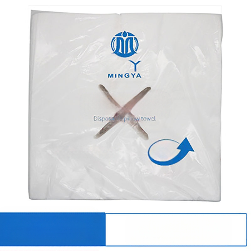 Vienkartinis sterilus nepluošto poliesterio rankšluostis masažo lovai, 150D siūlai, paprastas audimas