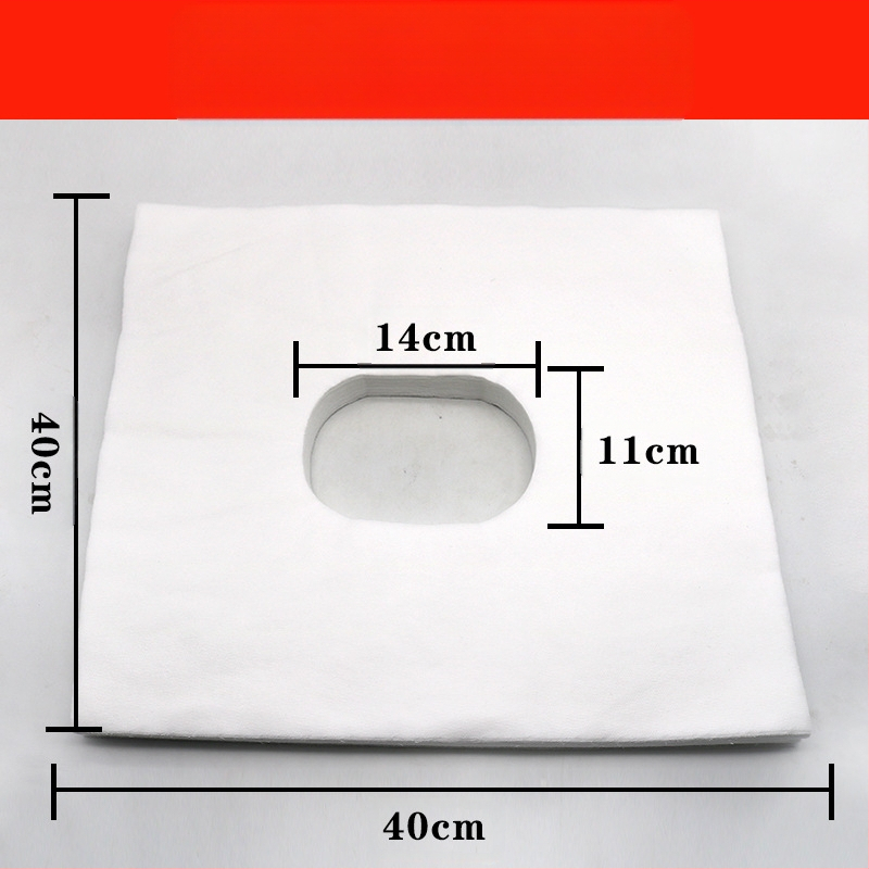 Vienkartinis sterilus nepluošto poliesterio rankšluostis masažo lovai, 150D siūlai, paprastas audimas