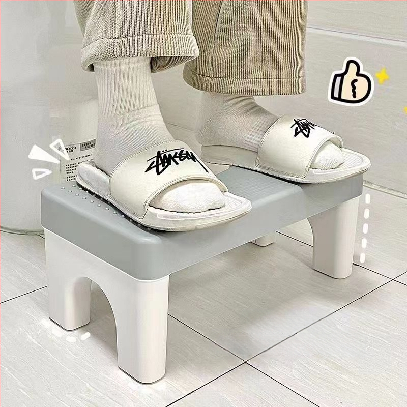 Офис подложка за крак - модерен пластмасов дизайн, пълнеж Cloud Branch, електрическа функция