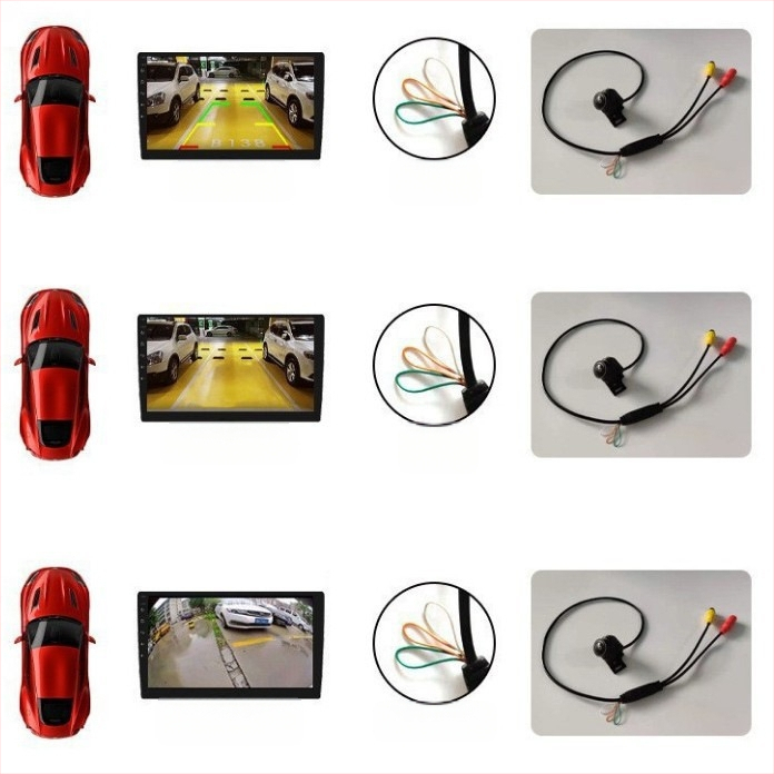 360° πανοραμική κάμερα fisheye με μεταλλικό περίβλημα, 600TVL, AHD/CVBS, 12V