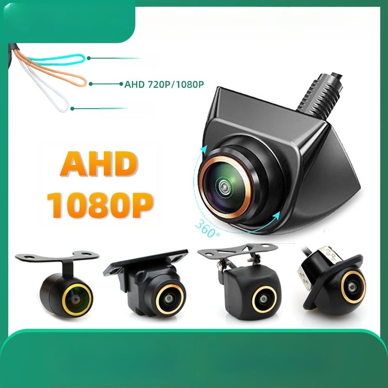360° панорамна камера с рибешко око, метален корпус, 600TVL, AHD/CVBS, 12V
