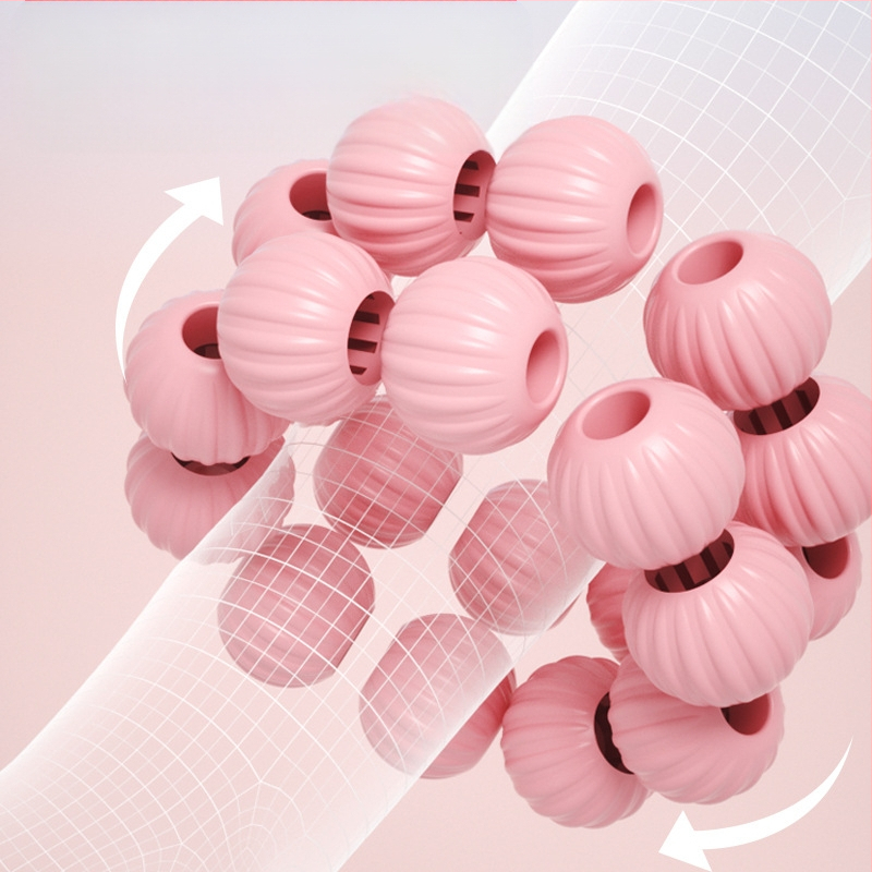 TT-2302 masažer za noge — prstenasti valjak sa 20 kuglica za bedra i listove mišiće, USB napajanje, mehaničko upravljanje