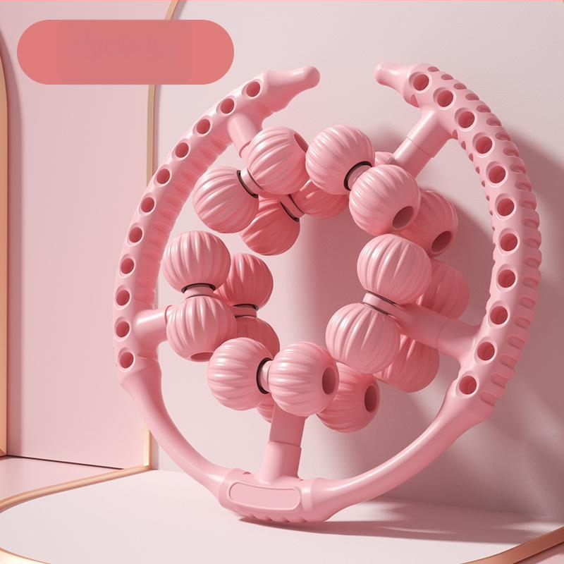 TT-2302 masažer za noge — prstenasti valjak sa 20 kuglica za bedra i listove mišiće, USB napajanje, mehaničko upravljanje