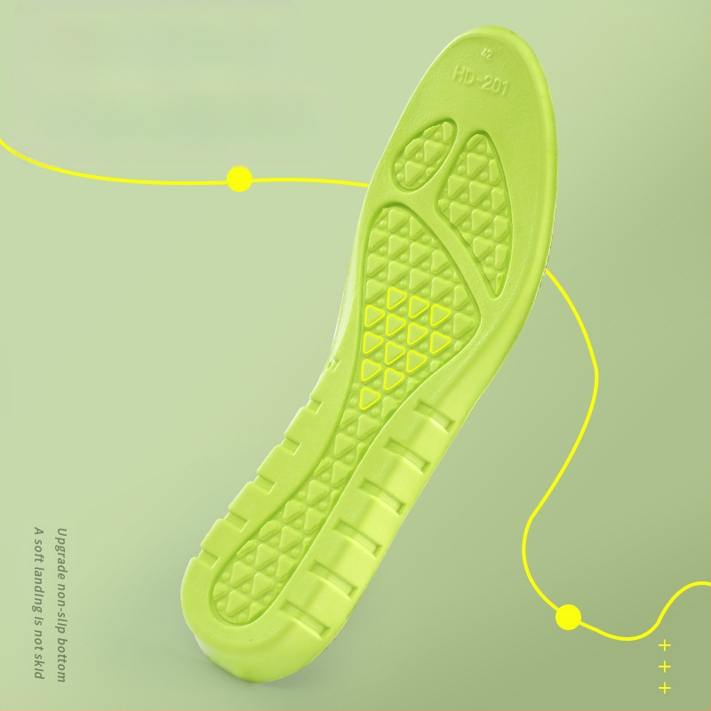 PU sporta zolītes ar augstu elastību un triecienu absorbciju, atmiņas zolīte, pilna garuma zolīte