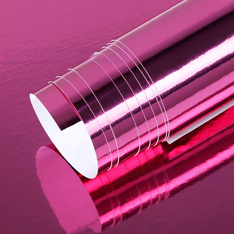 Automobiļa motora pārsega folija ar spoguļaini elektroplātēta izskatu, PVC materiāls, līmēšana, dažādi garumi